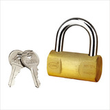 Hammar shape brass padlock