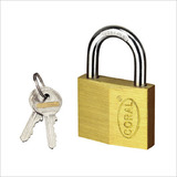 Diamond type brass padlock