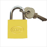 Brass padlock